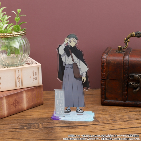 文豪ストレイドッグス　原作　特典　アクリルスタンド　太宰治　中島敦 文豪ストレイドッグス_アクリルキャラスタンドC[中島敦&太宰治