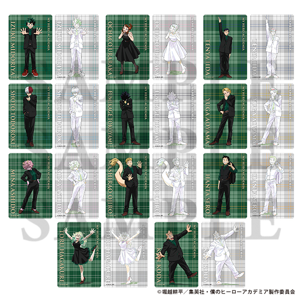 僕のヒーローアカデミア 「僕のヒーローアカデミア」10周年×bones store トレーディングビジュアルプレートコレクション A