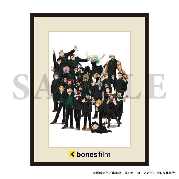 【受注生産商品】僕のヒーローアカデミア 「僕のヒーローアカデミア」10周年×bones store ミストグラフ