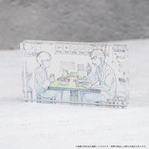 モブサイコ100 Ⅲ 1期名場面原画アクリルブロック/7話モブ&霊幻 モブサイコ100 Ⅲ 1期名場面原画アクリルブロック/7話モブ&霊幻