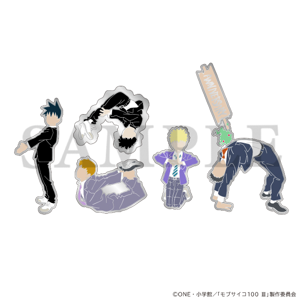 モブサイコ100 V ピンズセット 10th Anniv. Poses!!