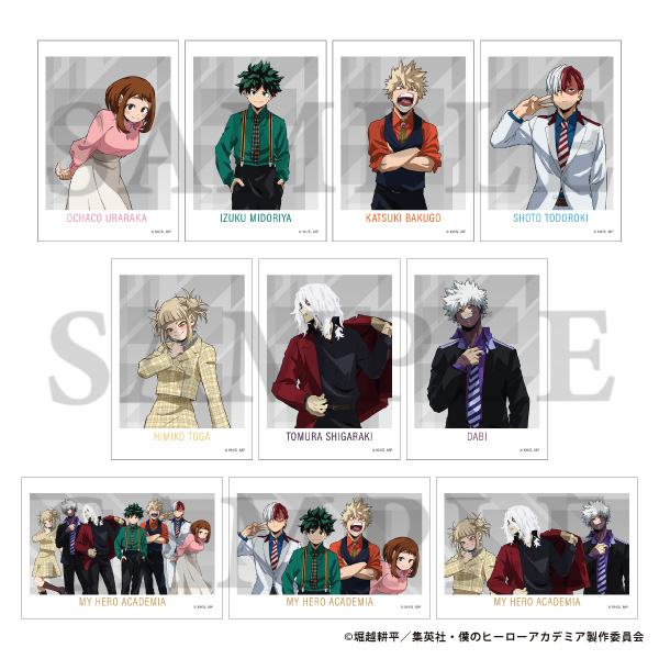 僕のヒーローアカデミア ブロマイドセット/CAMERA!!