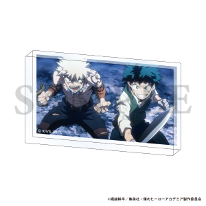 僕のヒーローアカデミア 2期EDアクリルブロック/緑谷&爆豪