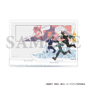 僕のヒーローアカデミア アクリルジオラマ/FINAL SEASON ED 緑谷&爆豪&轟&エンデヴァー