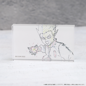 モブサイコ100 霊幻 エクボ 額装複製原画(サイン有)