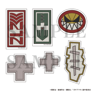 �K�`�A�N�^ �G���W���̎P�X�e�b�J�[�Z�b�g