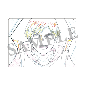 僕のヒーローアカデミア 原画クリアファイル 飯田天哉